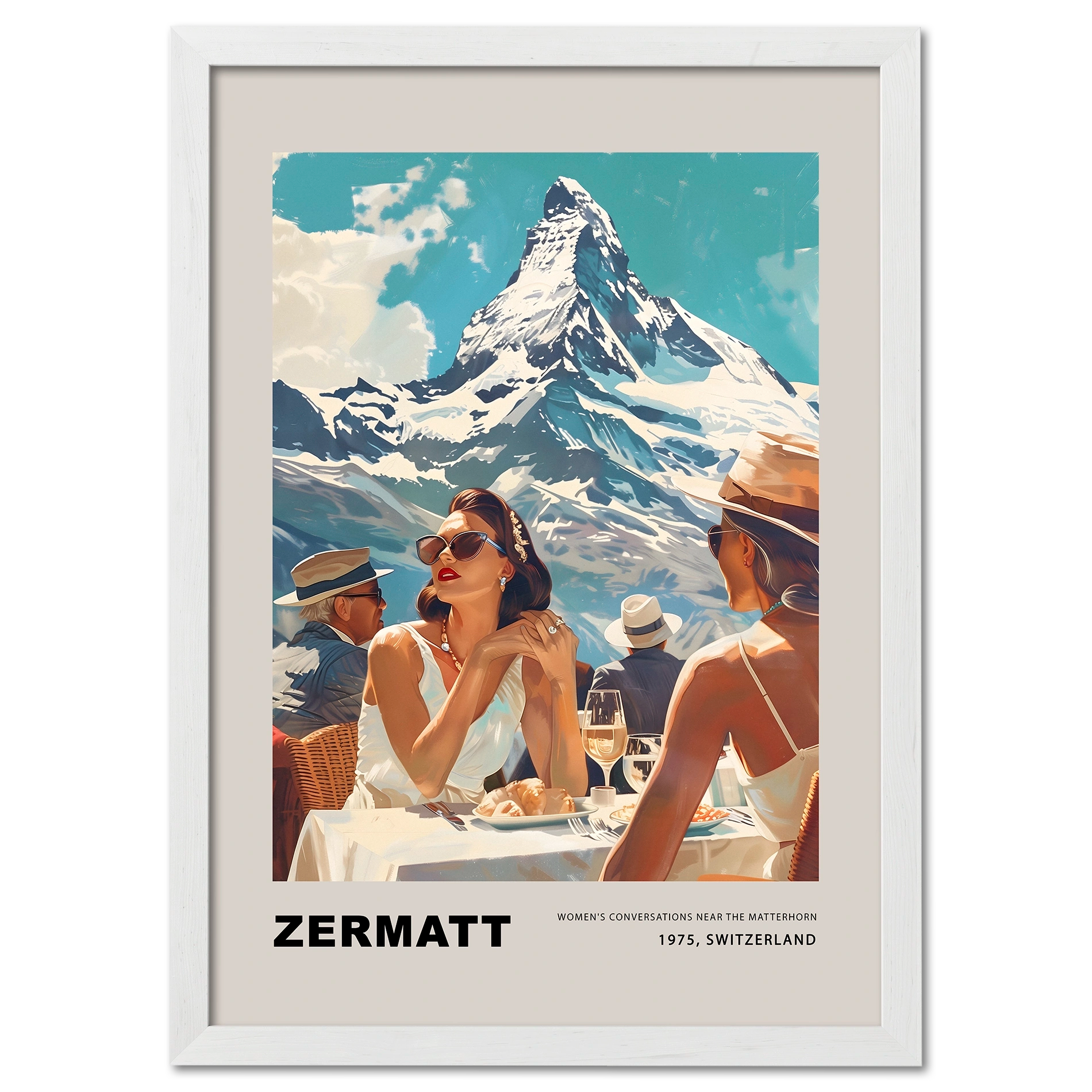 Frauengespräche in Zermatt - Poster