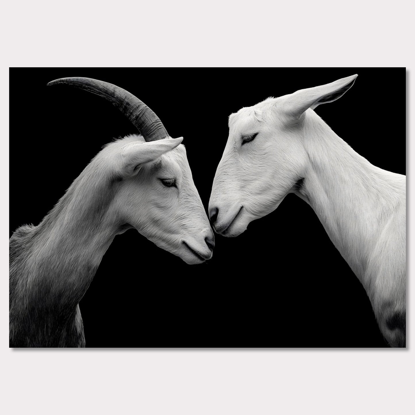 Poster titled 'The bond of goats' from ArtDarts
