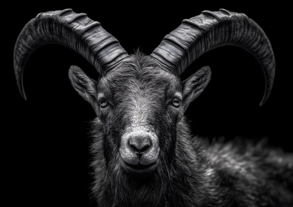 Pride of an Alpine Ibex