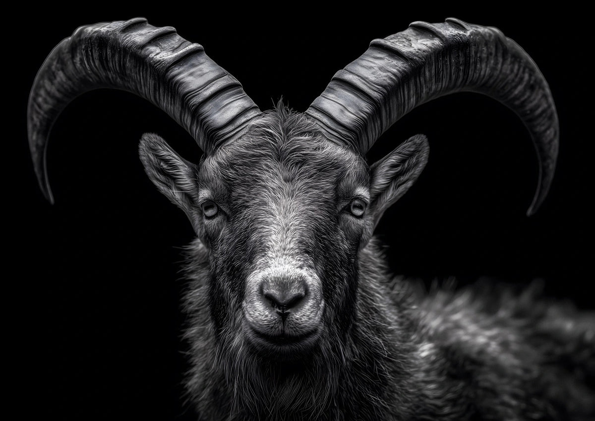 Pride of an Alpine Ibex