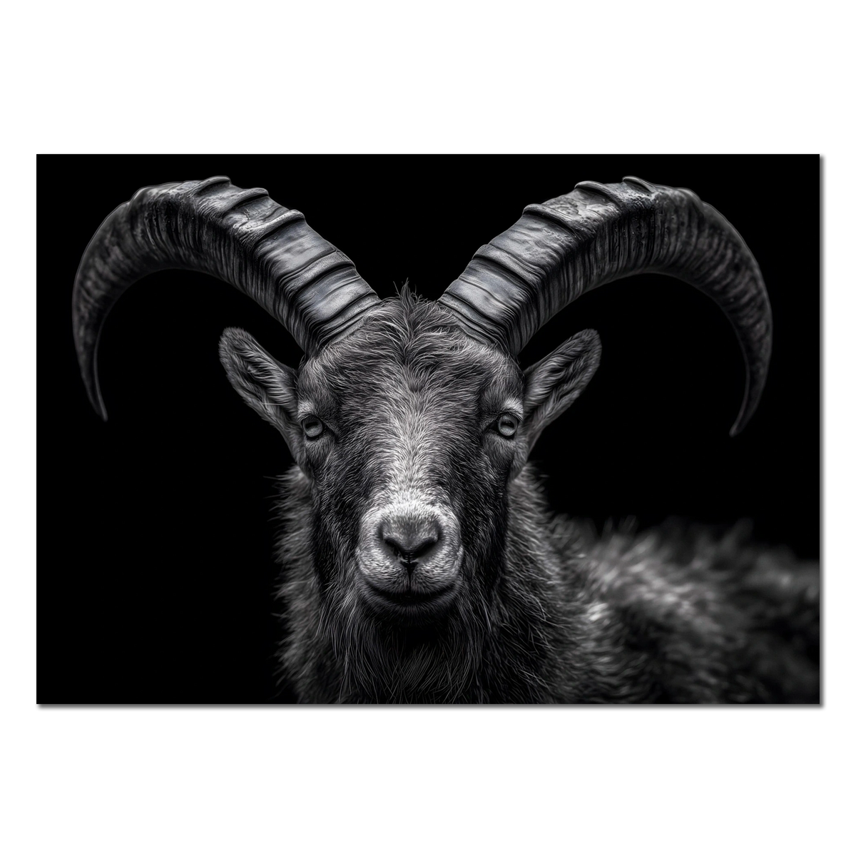 Pride of an Alpine Ibex