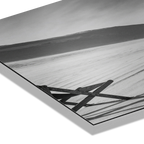 After the Descent, Matterhorn – Alu-Dibond wall art showcasing a deck chair on an alpine slope.