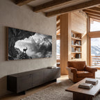Alpine Ibex Stillness