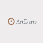 ArtDarts Gift Card - Digital logo featuring a dartboard and artistic text.