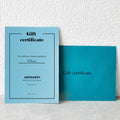 ArtDarts Gift Card - Physical, beautiful gift certificate designed for personalized gifting experience.