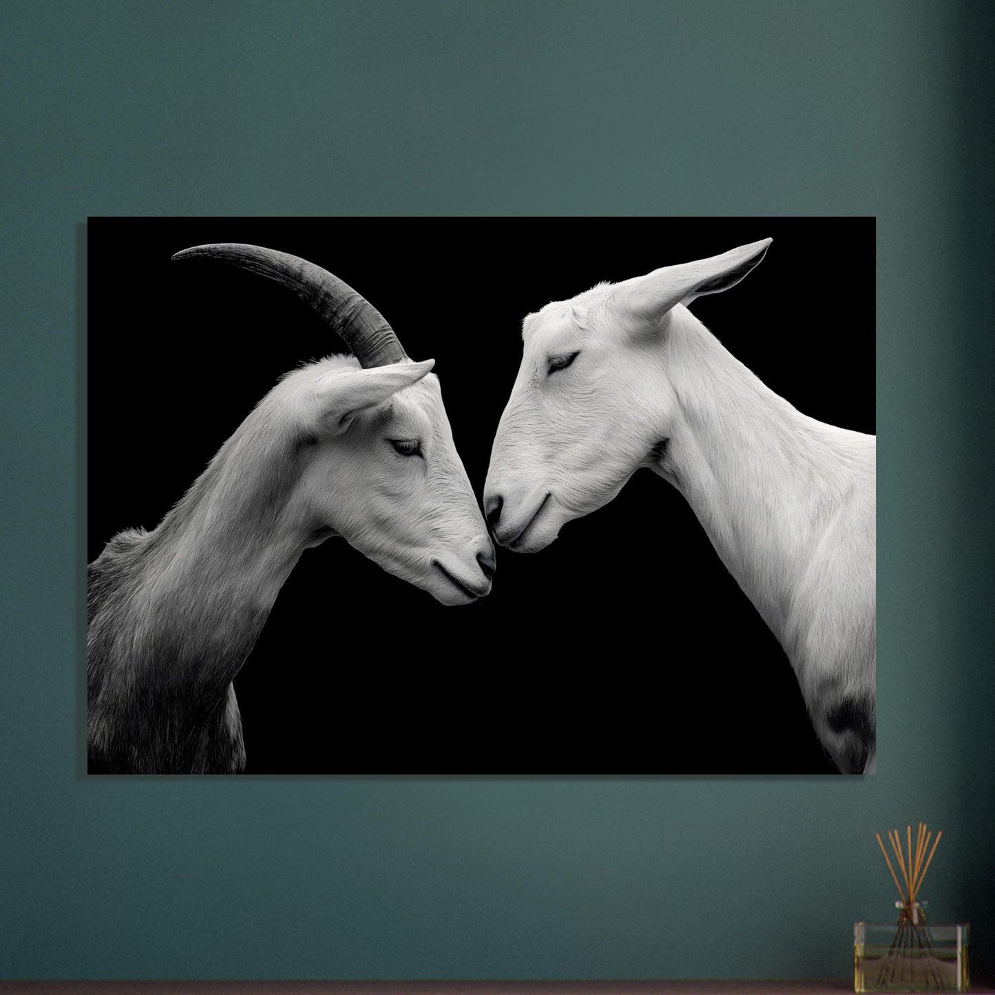 Poster titled 'The bond of goats' from ArtDarts