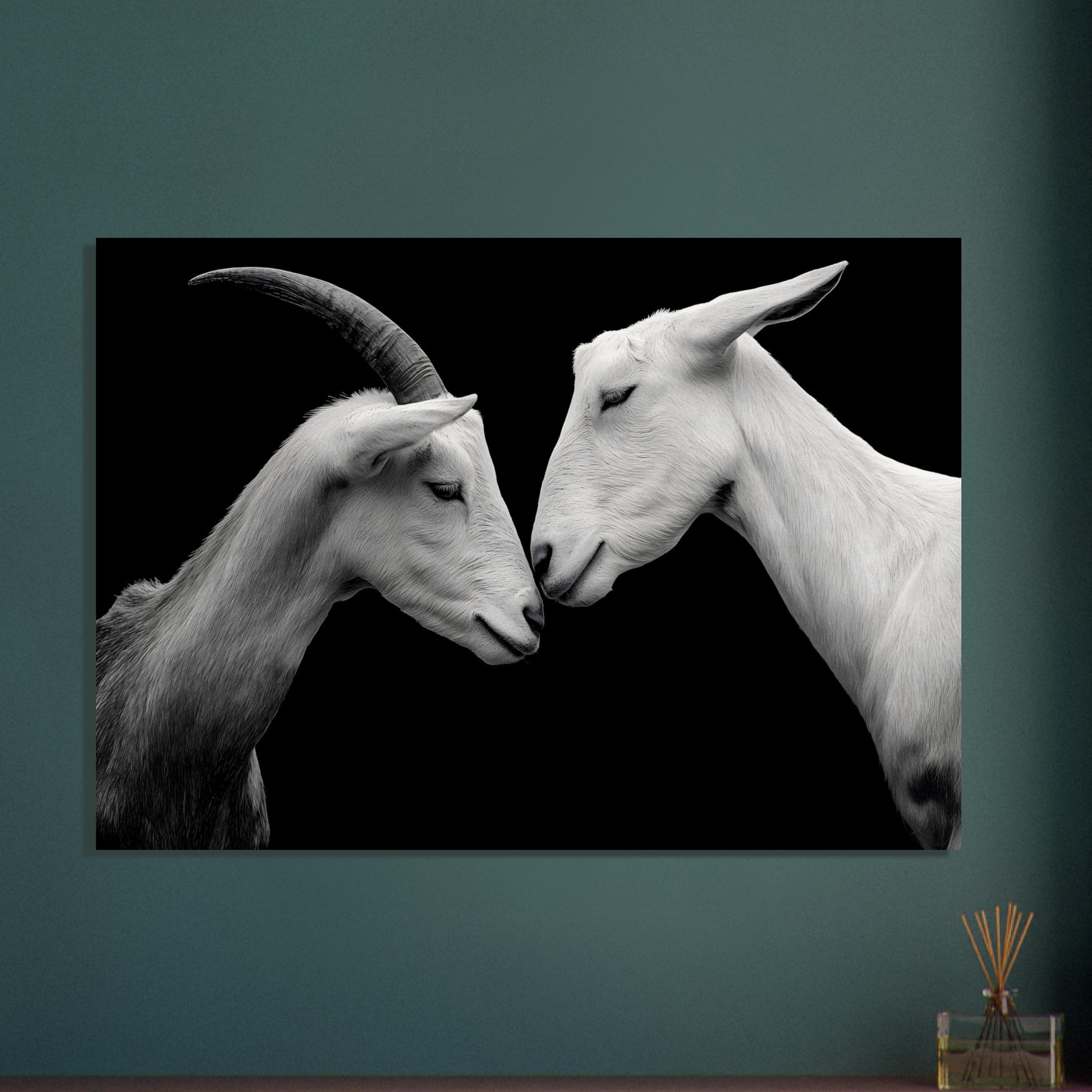 Poster titled 'The bond of goats' from ArtDarts