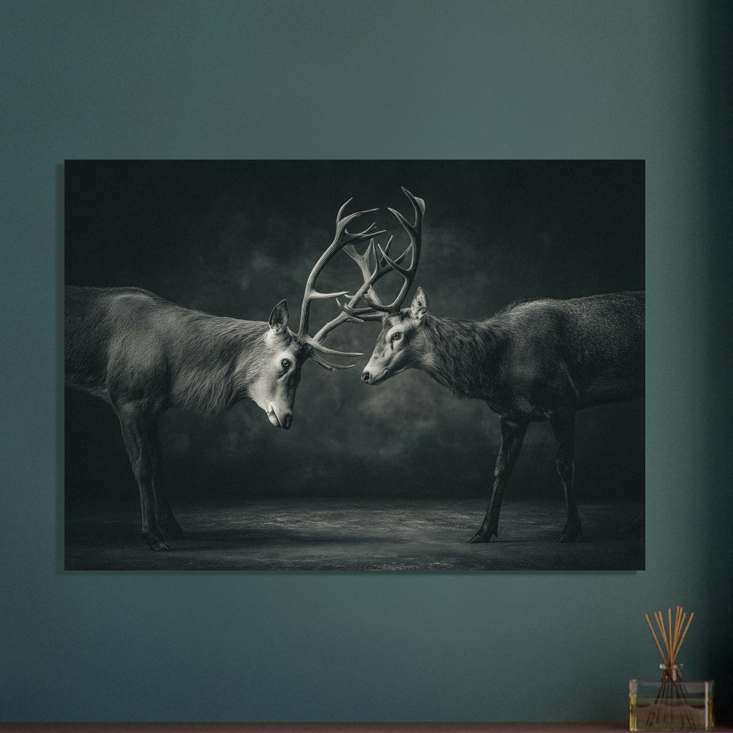 Poster titled 'The ritual of stags' from ArtDarts