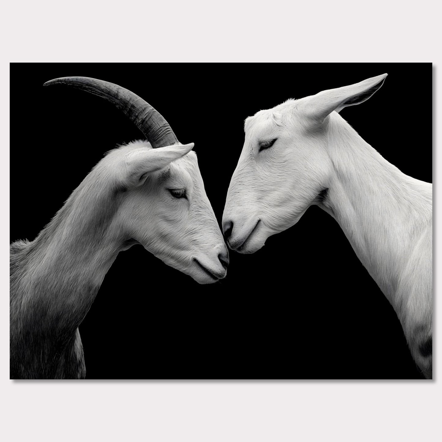 Poster titled 'The bond of goats' from ArtDarts