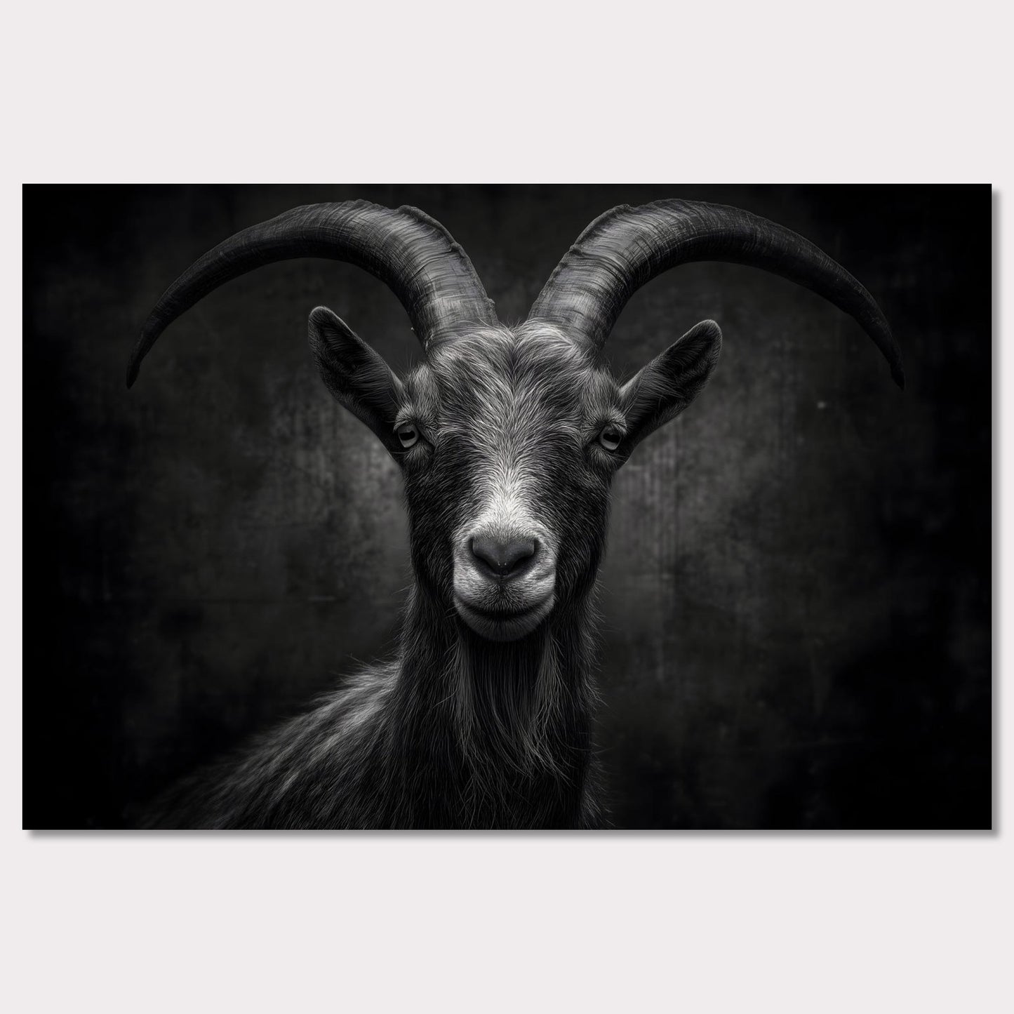 Poster titled 'The character of a goat' from ArtDarts