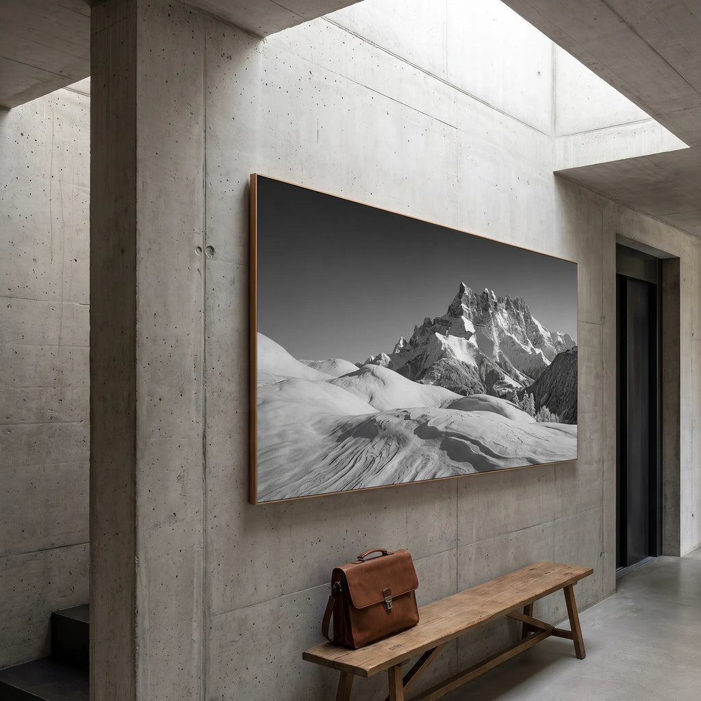Dents du Midi en hiver