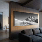 Dents du Midi en hiver