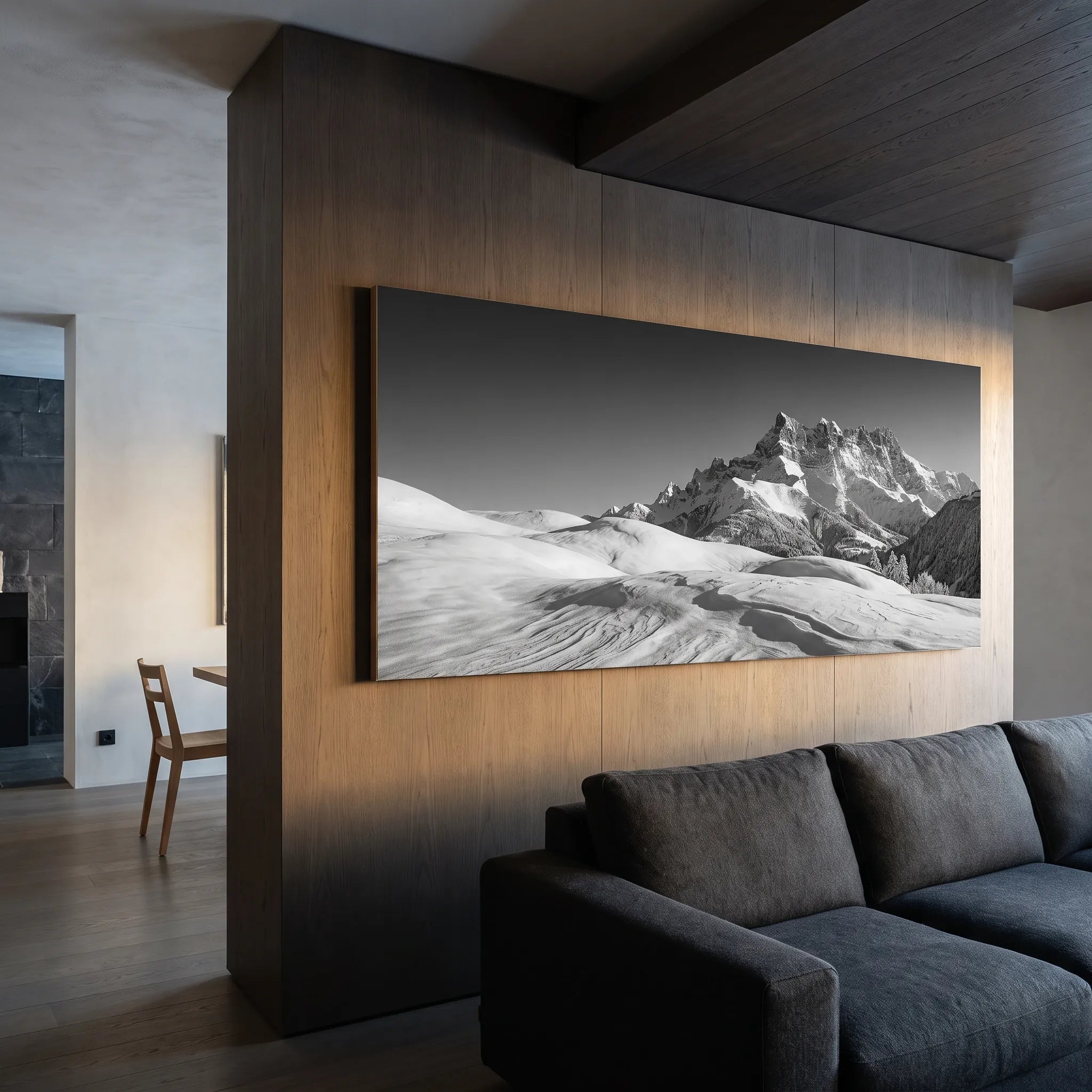 Dents du Midi en hiver