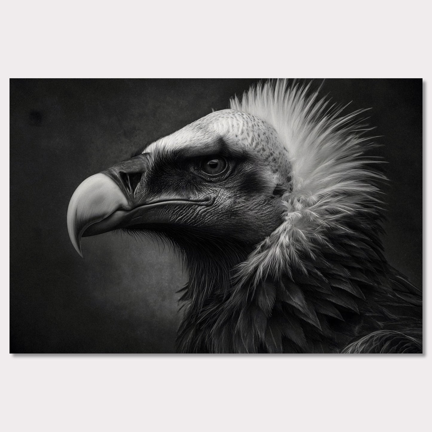 Poster titled 'The gaze of a vulture' from ArtDarts