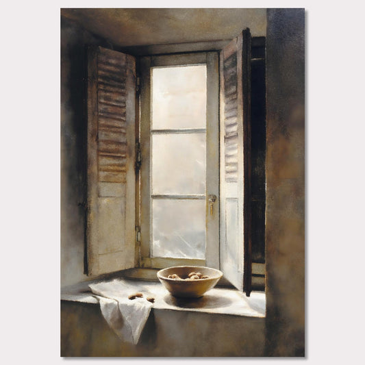 Poster titled 'Walnuts & Light' from ArtDarts