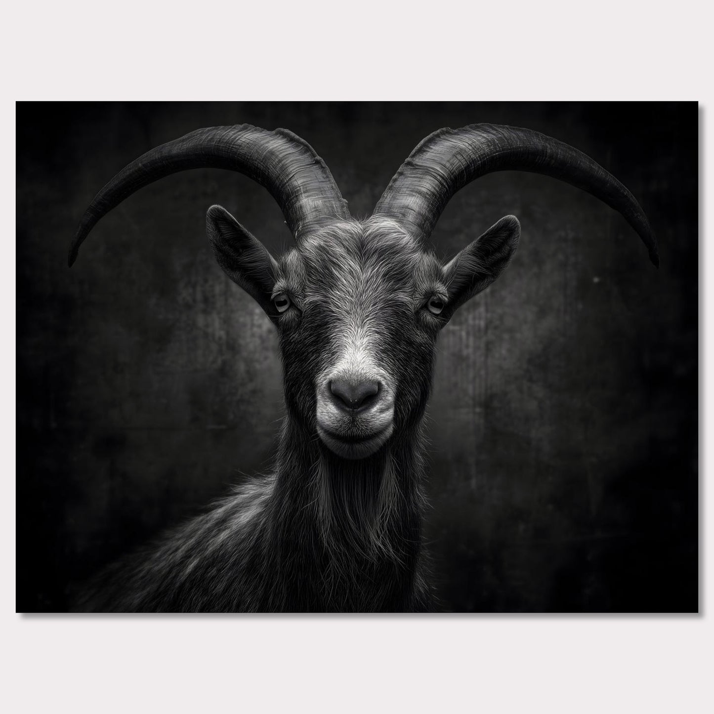 Poster titled 'The character of a goat' from ArtDarts