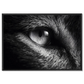 Eye of a Fox – Alu-Dibond wall art capturing the detailed gaze of a fox in high-quality premium print.