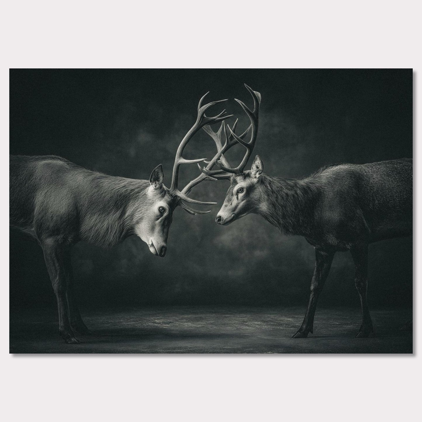 Poster titled 'The ritual of stags' from ArtDarts