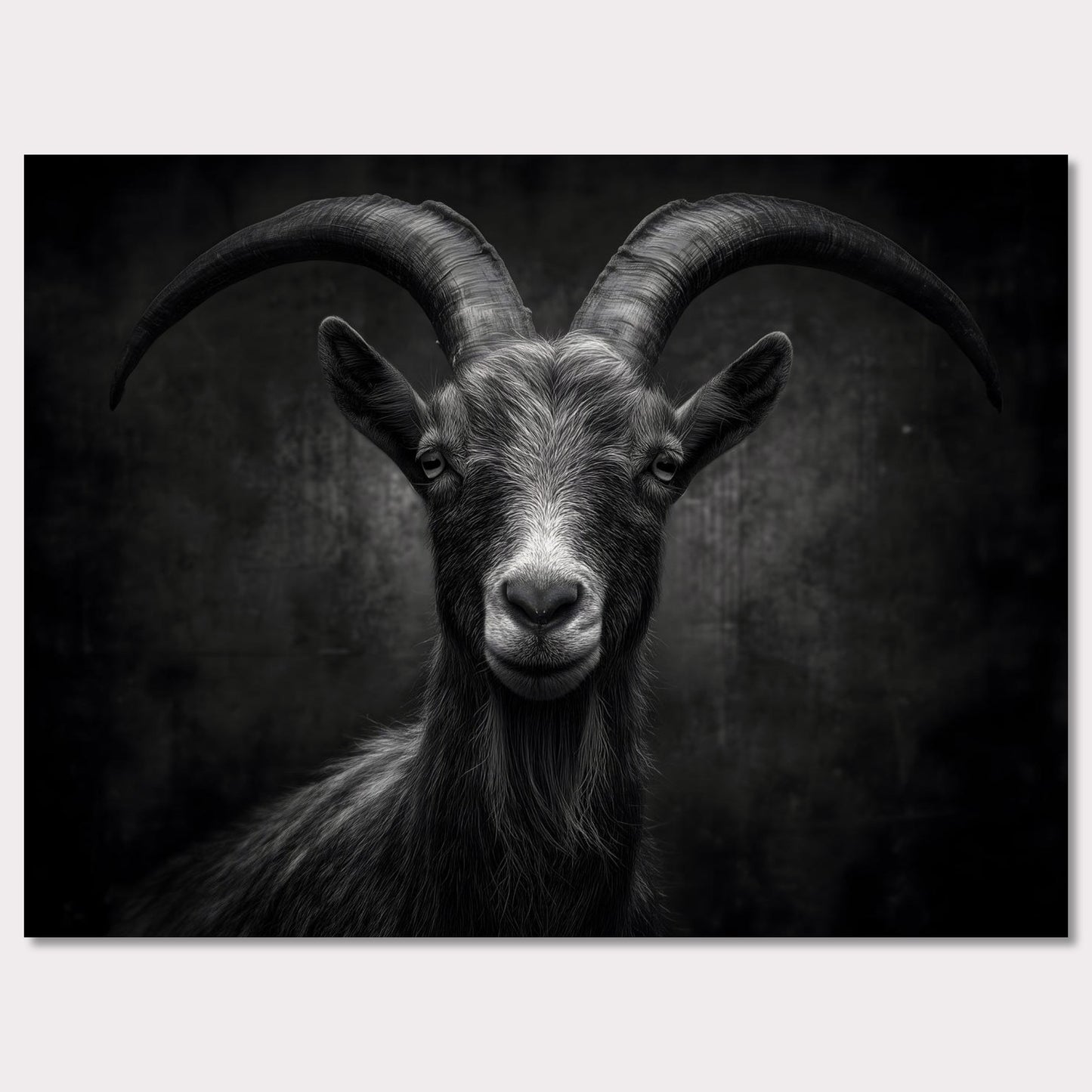 Poster titled 'The character of a goat' from ArtDarts