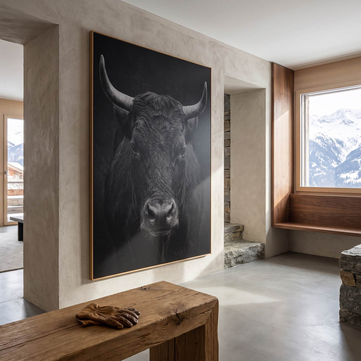 Fury of an Hérens cow