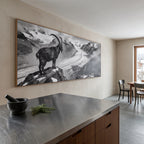 Ibex Above the Aletsch Glacier