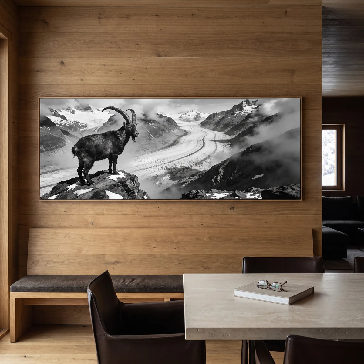 Ibex Above the Aletsch Glacier