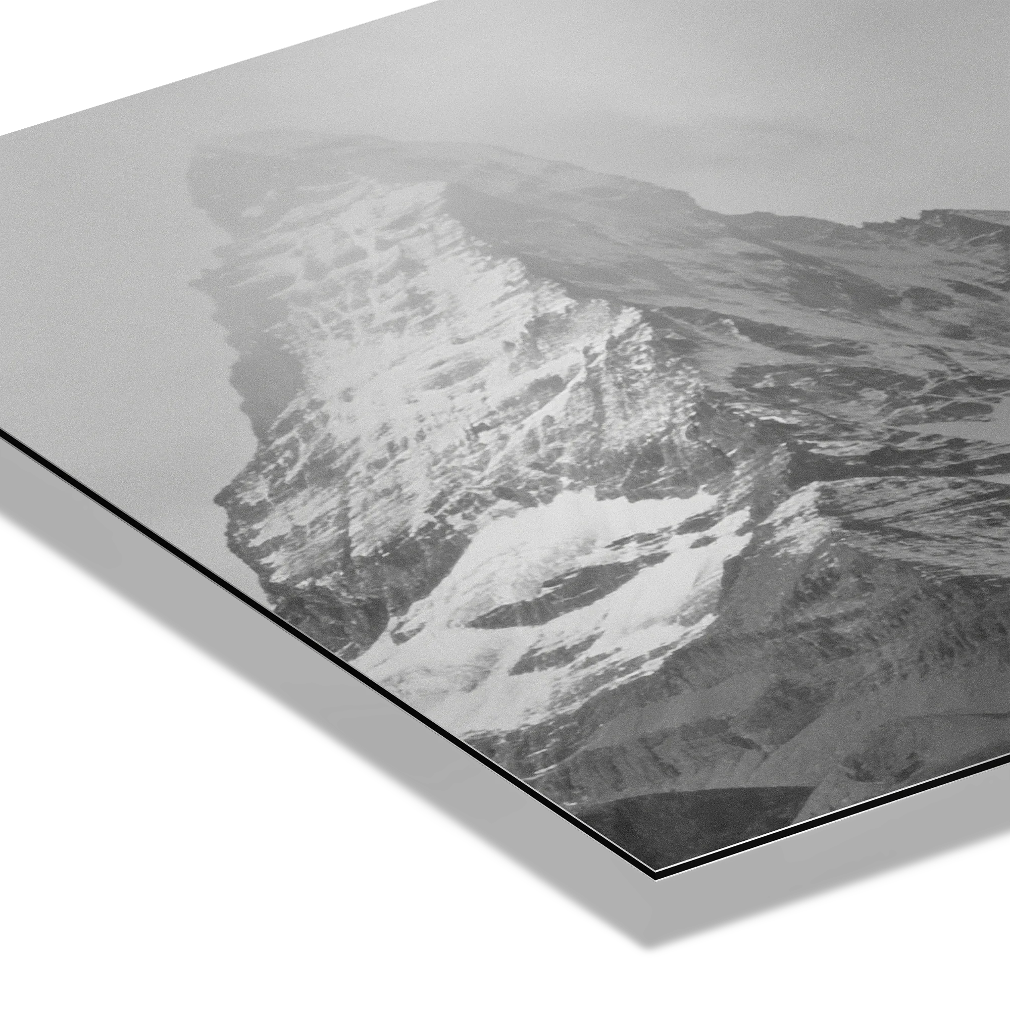 Ibex Foreground, Matterhorn – Alu-Dibond wall art showcasing the stunning mountain with detailed textures.