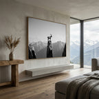 Ibex on the Edge of Silence