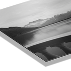 Lake Geneva Balcony, Chablais – Alu-Dibond wall art featuring a serene view of Lake Geneva and the Chablais ridgeline.