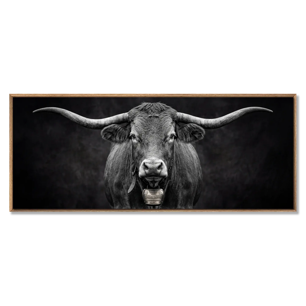 Presence of a Cow artwork featuring a Swiss cow with a bell, representing alpine tradition and identity.