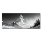 Light of the Matterhorn – Alu-Dibond wall art featuring the Matterhorn bathed in soft alpine light.