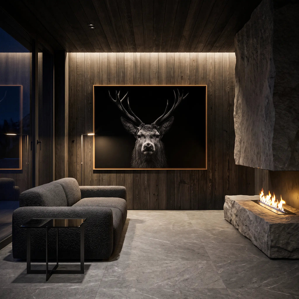 Majesté d'un cerf