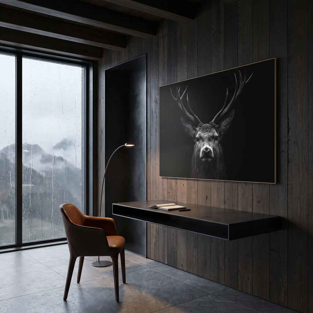 Majesté d'un cerf