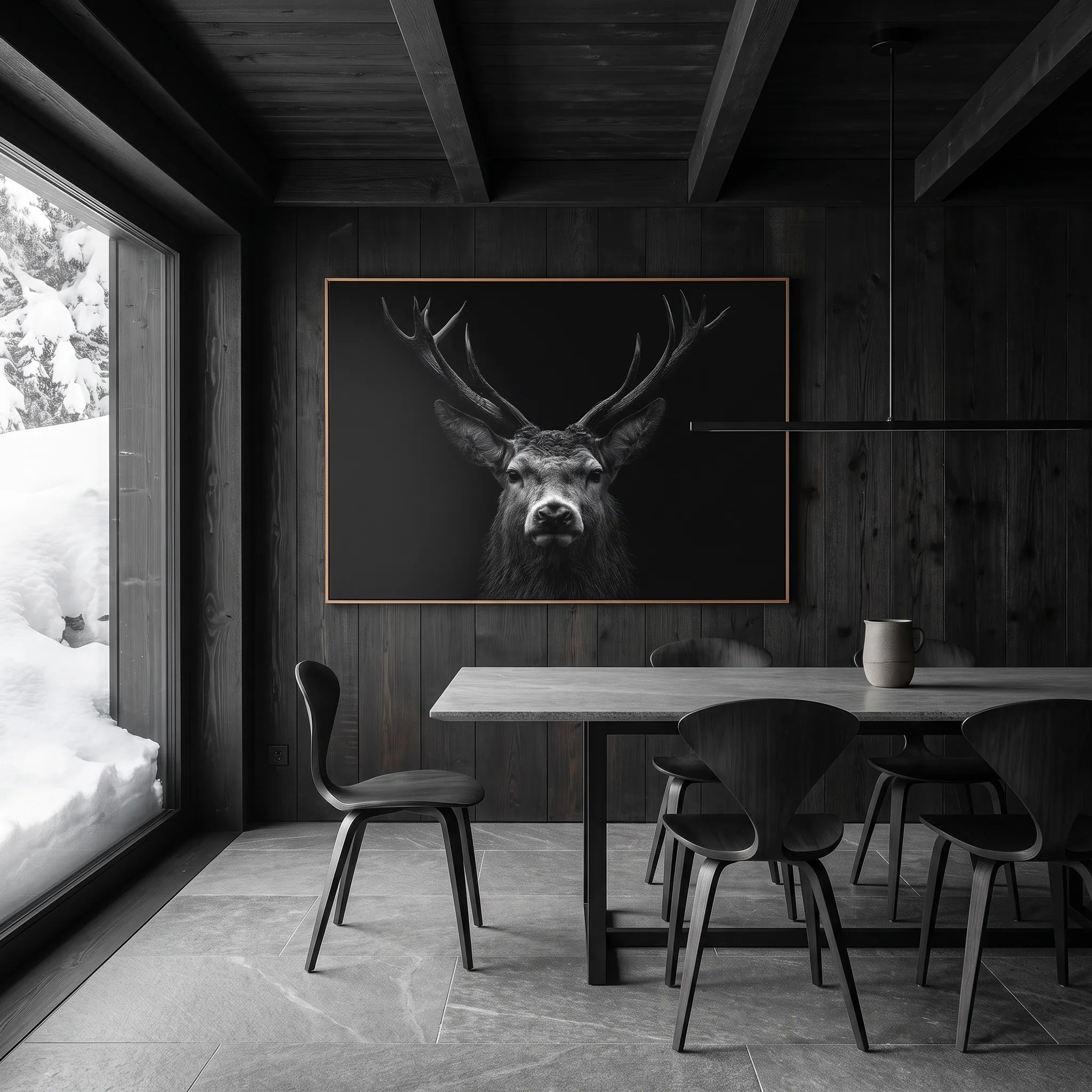 Majesté d'un cerf