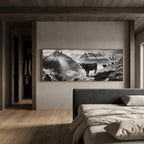 Stille alpine Präsenz