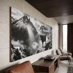 Stille alpine Präsenz
