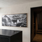 Stille alpine Präsenz