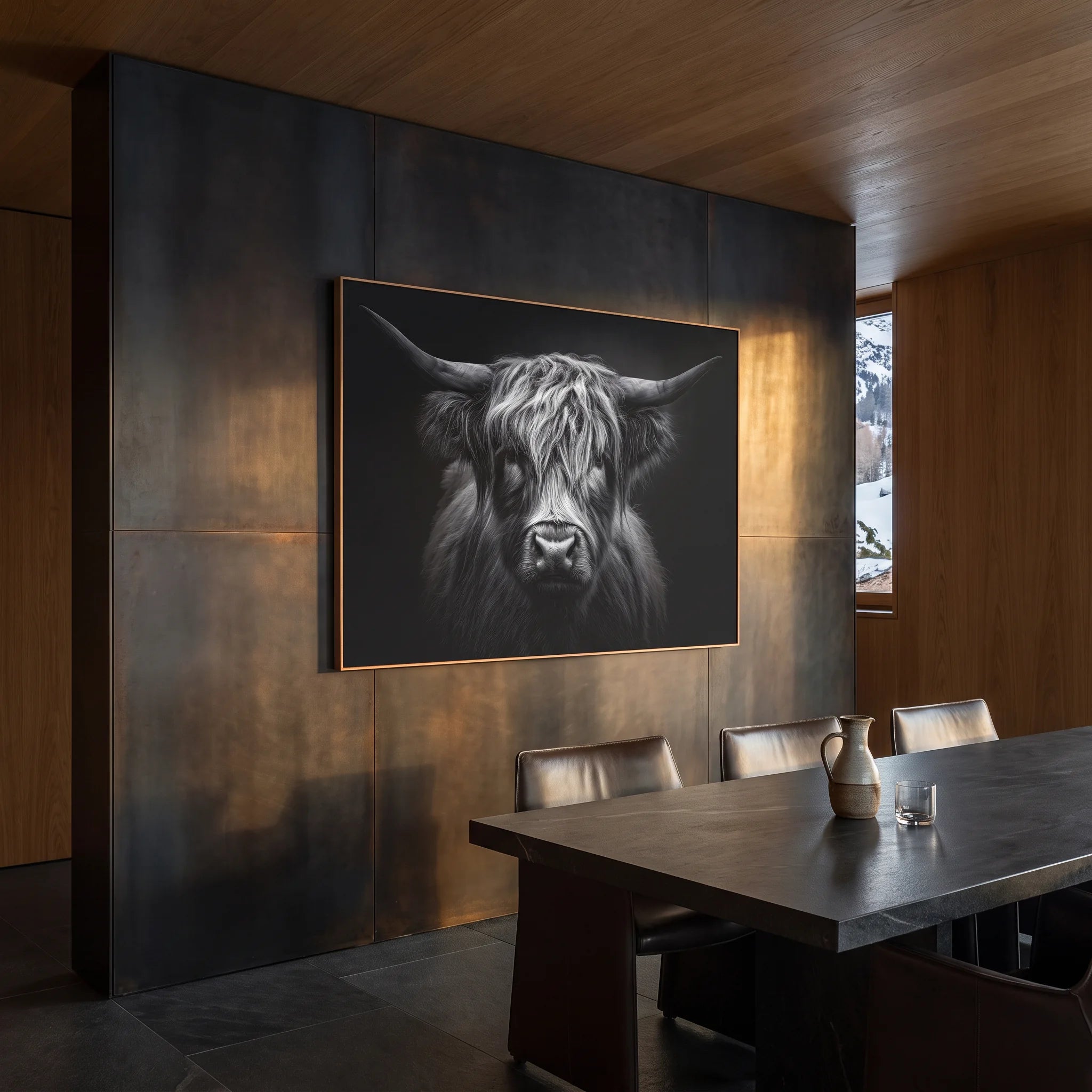 Strength of a highland cow