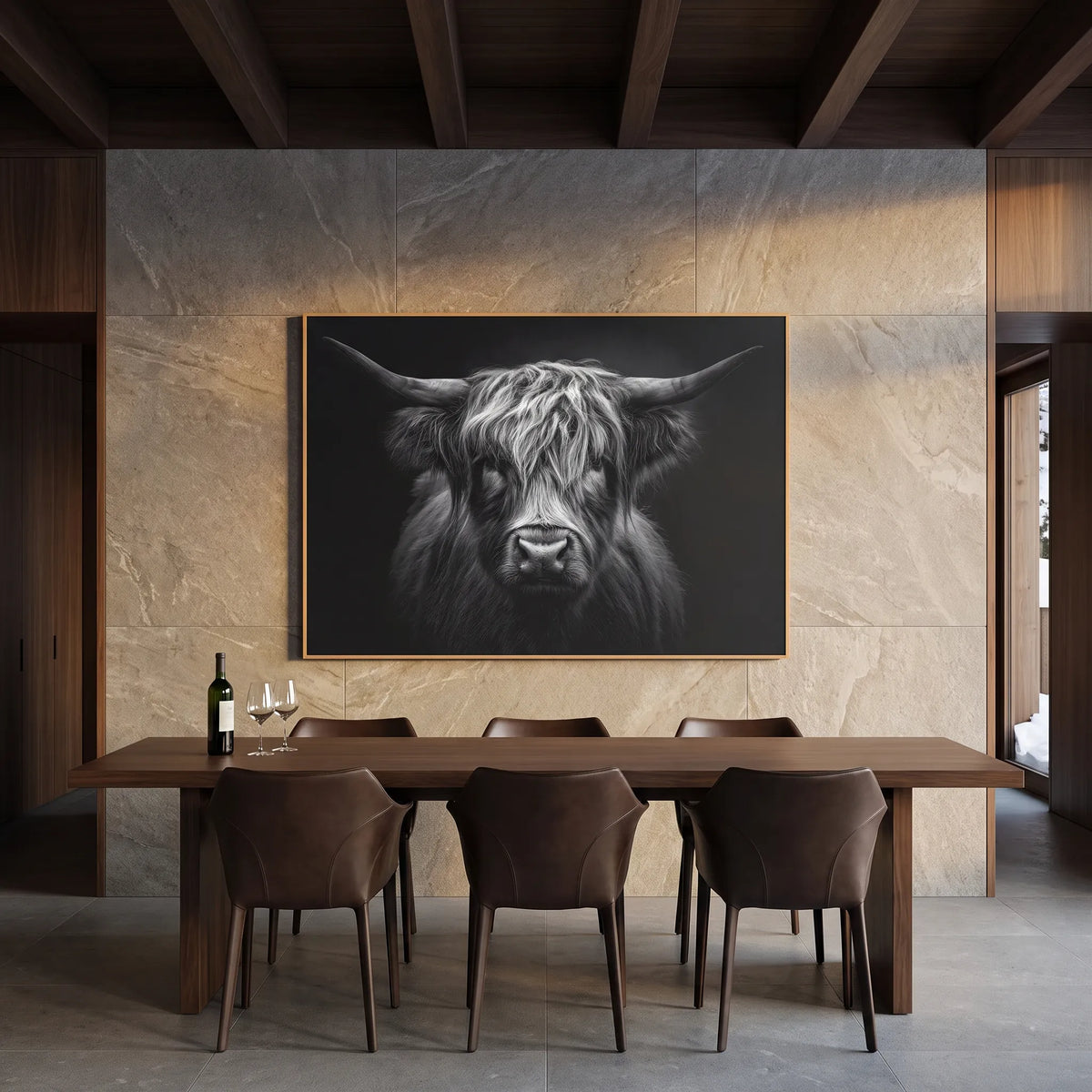 Strength of a highland cow