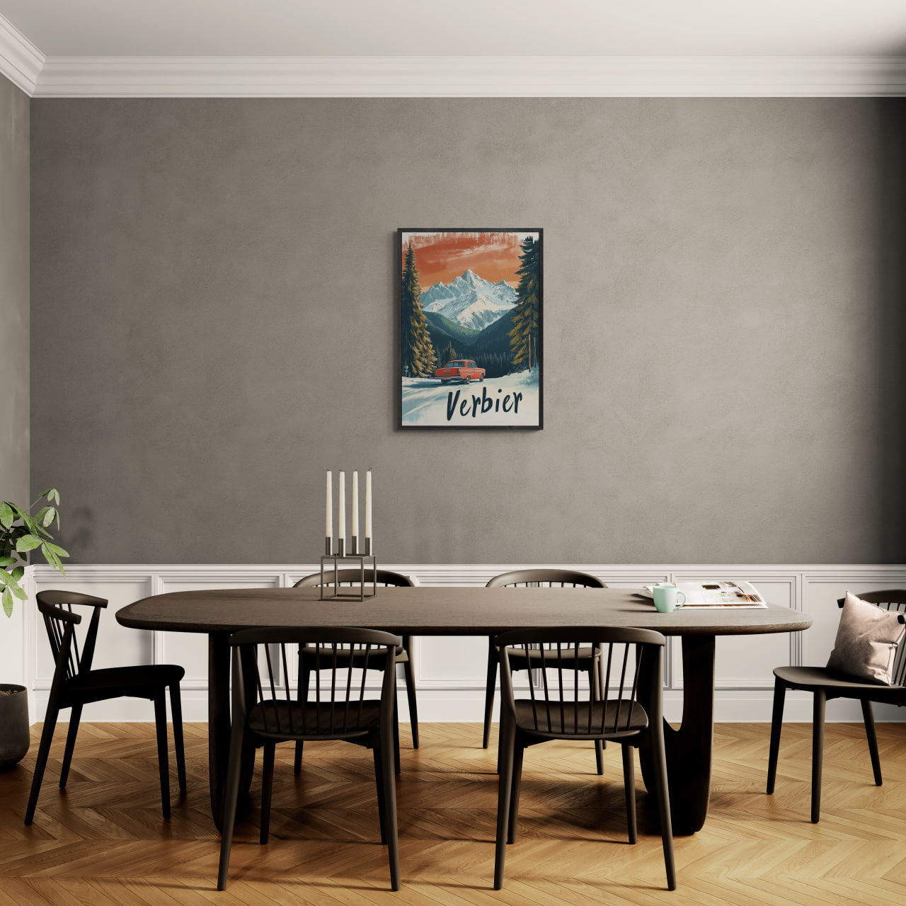 Verbier - Alpine Roadtrip - Poster