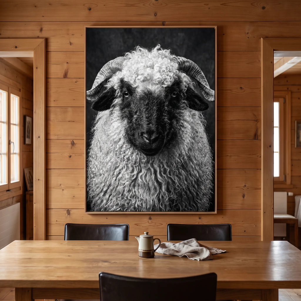 Whimsy of a Valais Sheep