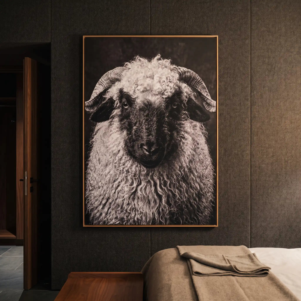Whimsy of a Valais Sheep