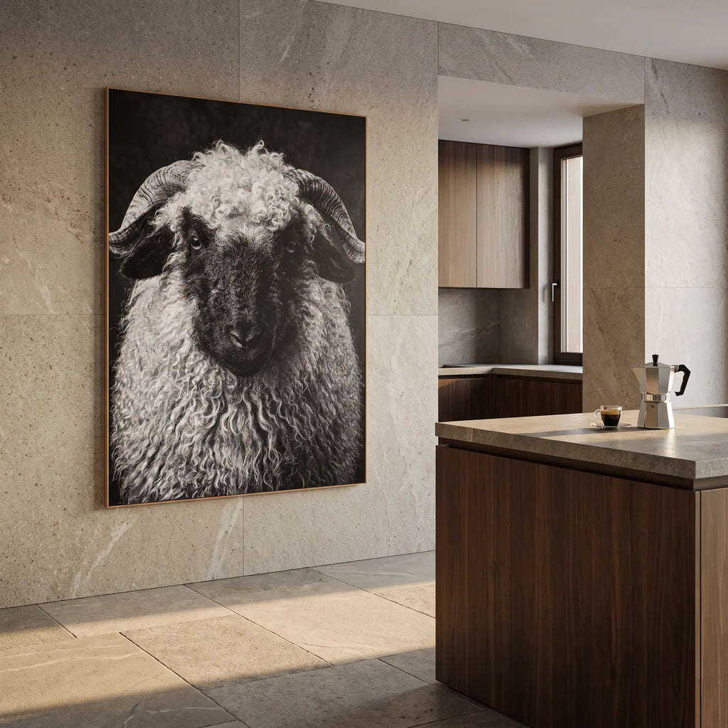 Whimsy of a Valais Sheep