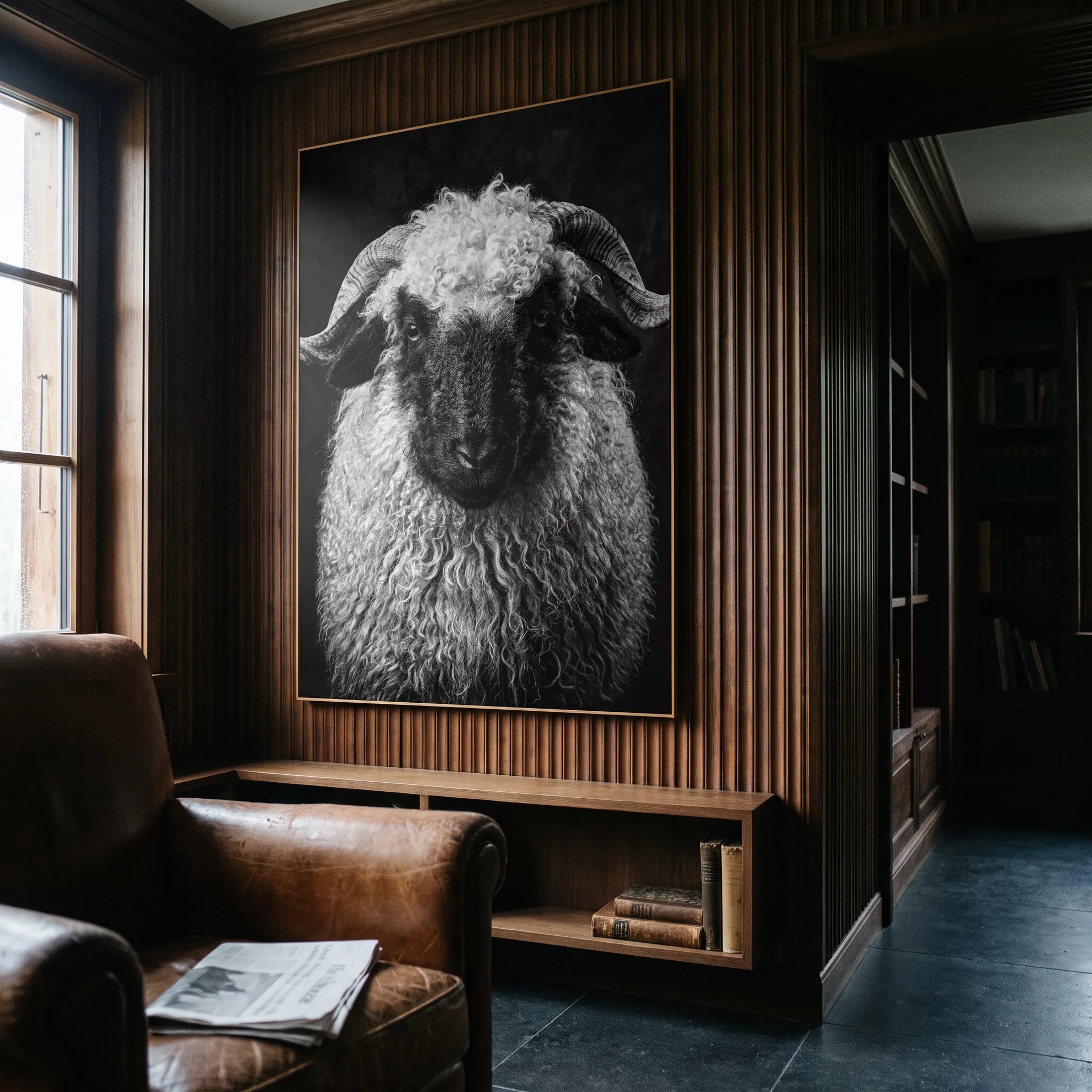 Whimsy of a Valais Sheep