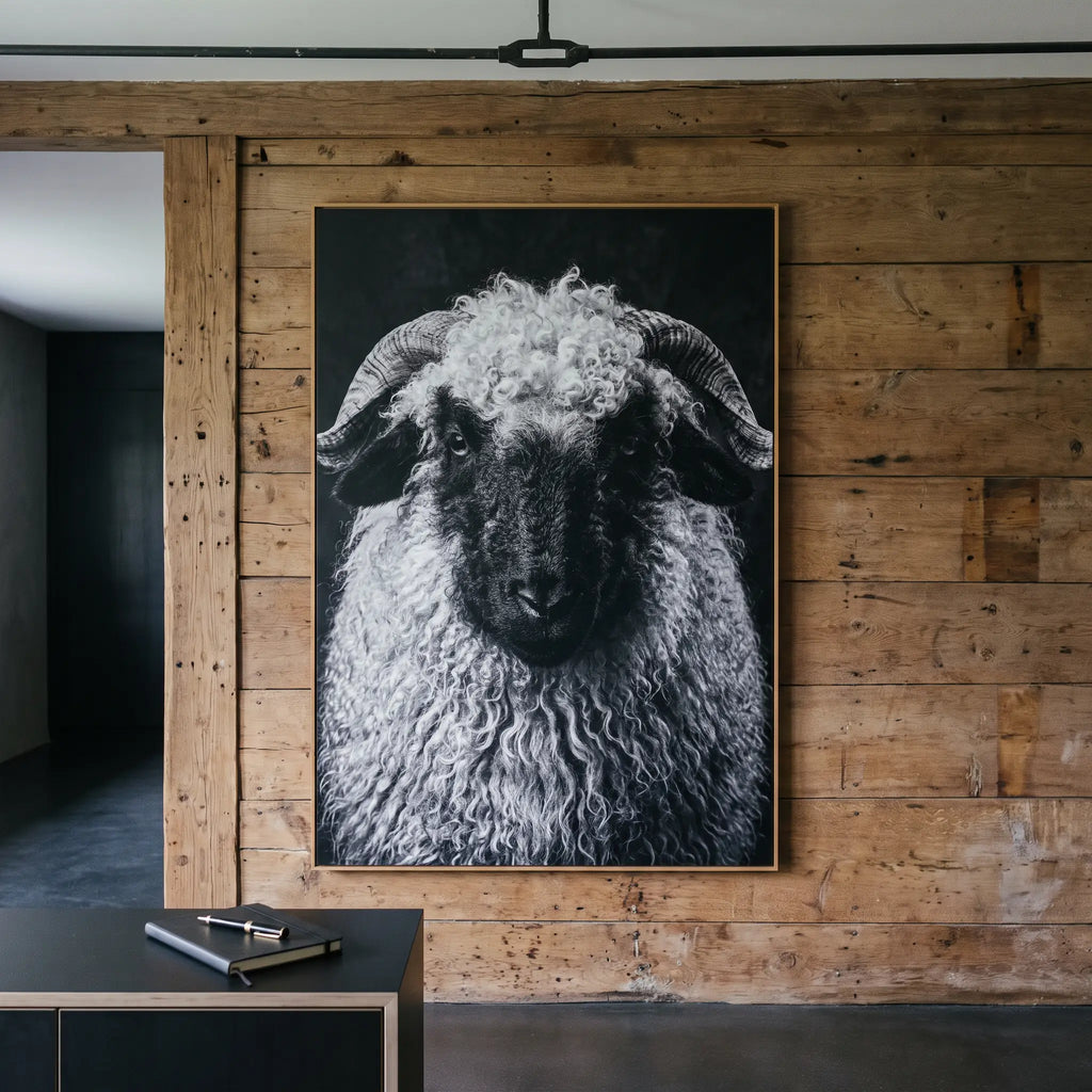 Whimsy of a Valais Sheep